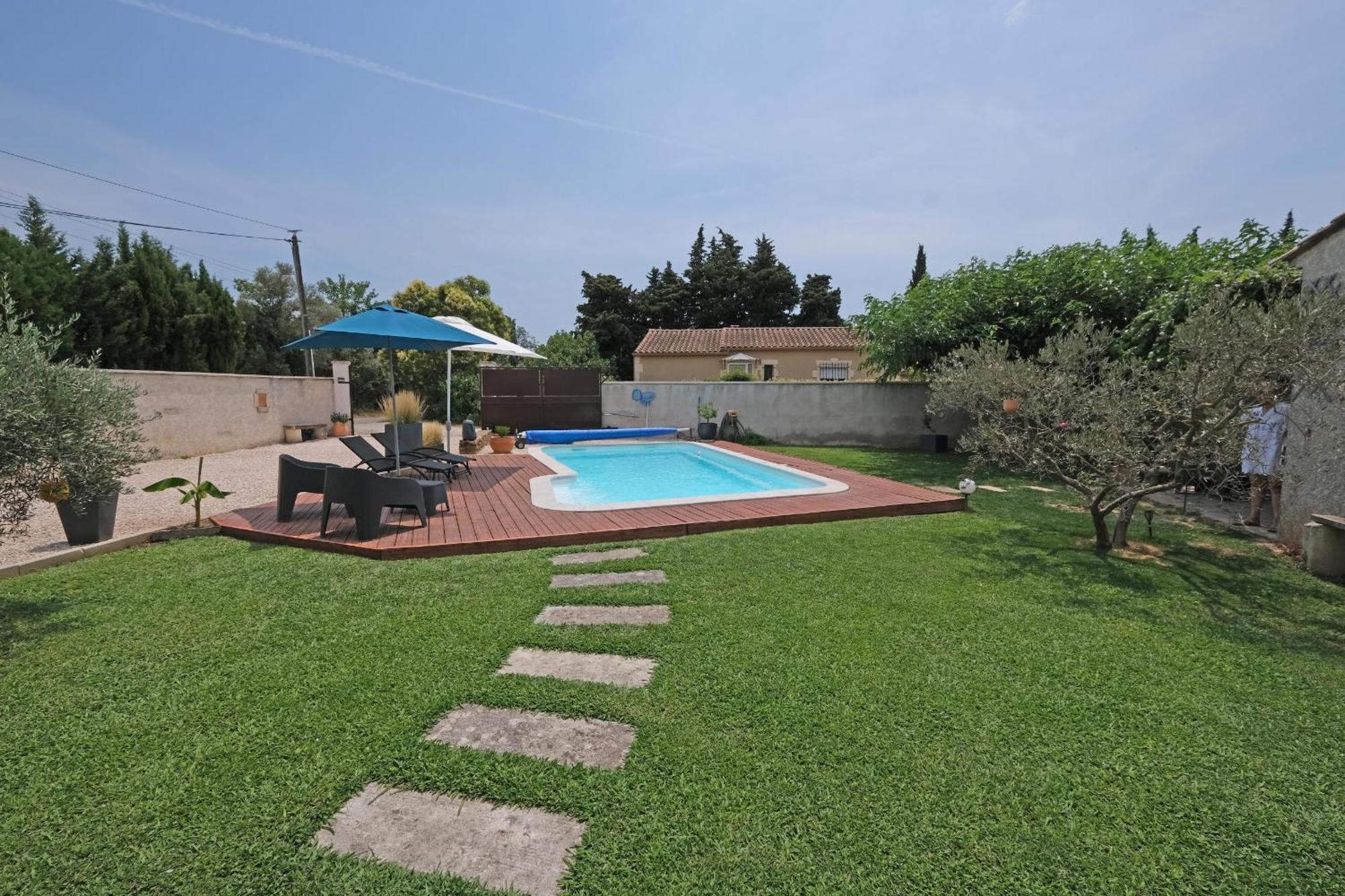 Very Pleasant House With Swimming Pool In Mouries, Near Les Baux De Provence In The Alpilles - 6 Peopleヴィラ エクステリア 写真