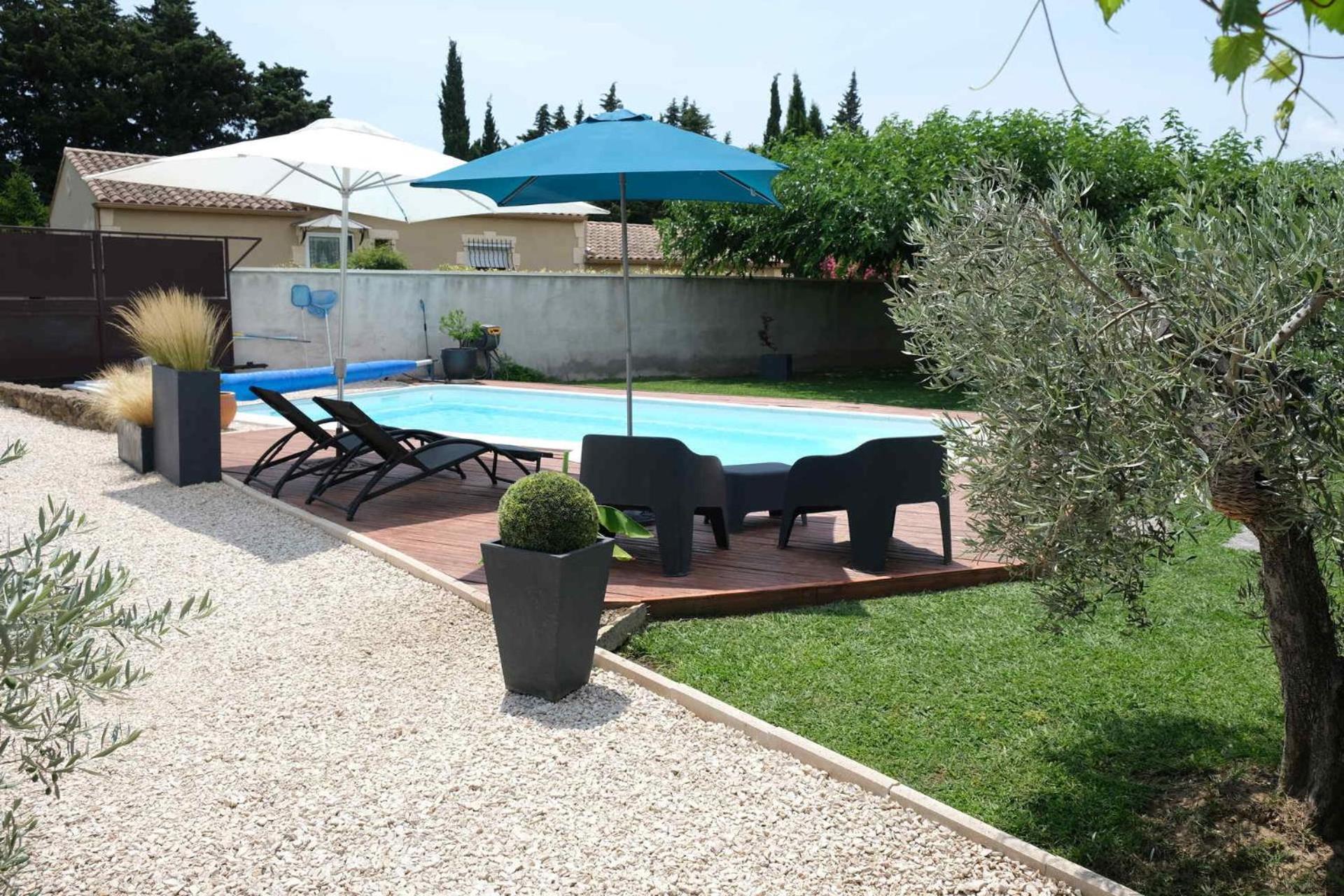 Very Pleasant House With Swimming Pool In Mouries, Near Les Baux De Provence In The Alpilles - 6 Peopleヴィラ エクステリア 写真