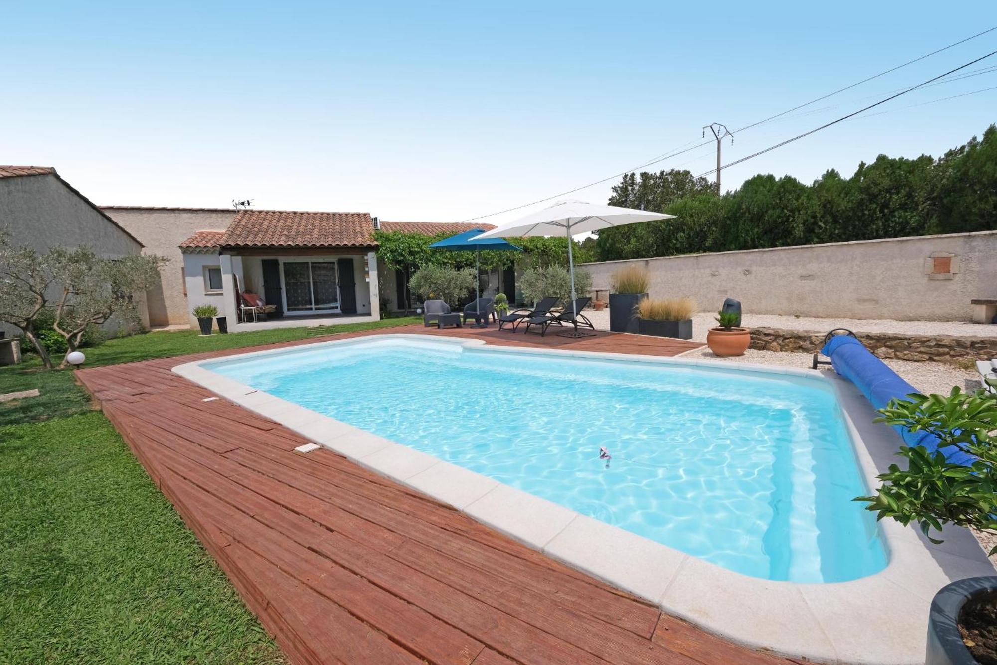 Very Pleasant House With Swimming Pool In Mouries, Near Les Baux De Provence In The Alpilles - 6 Peopleヴィラ エクステリア 写真