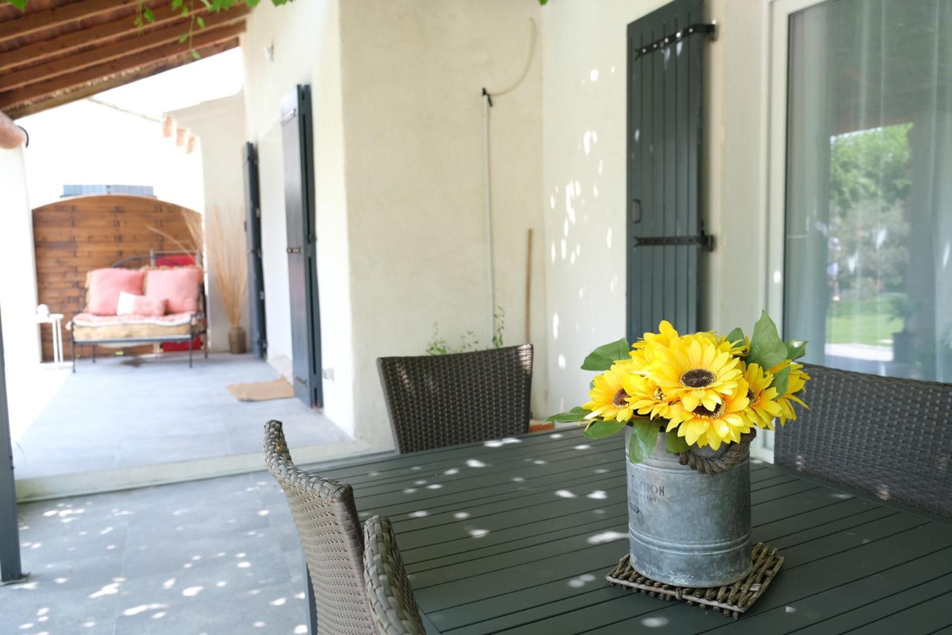 Very Pleasant House With Swimming Pool In Mouries, Near Les Baux De Provence In The Alpilles - 6 Peopleヴィラ エクステリア 写真