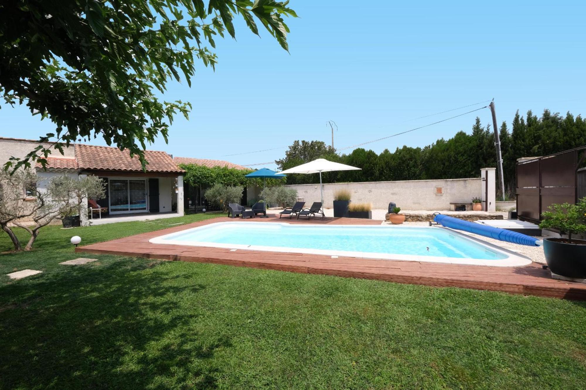 Very Pleasant House With Swimming Pool In Mouries, Near Les Baux De Provence In The Alpilles - 6 Peopleヴィラ エクステリア 写真